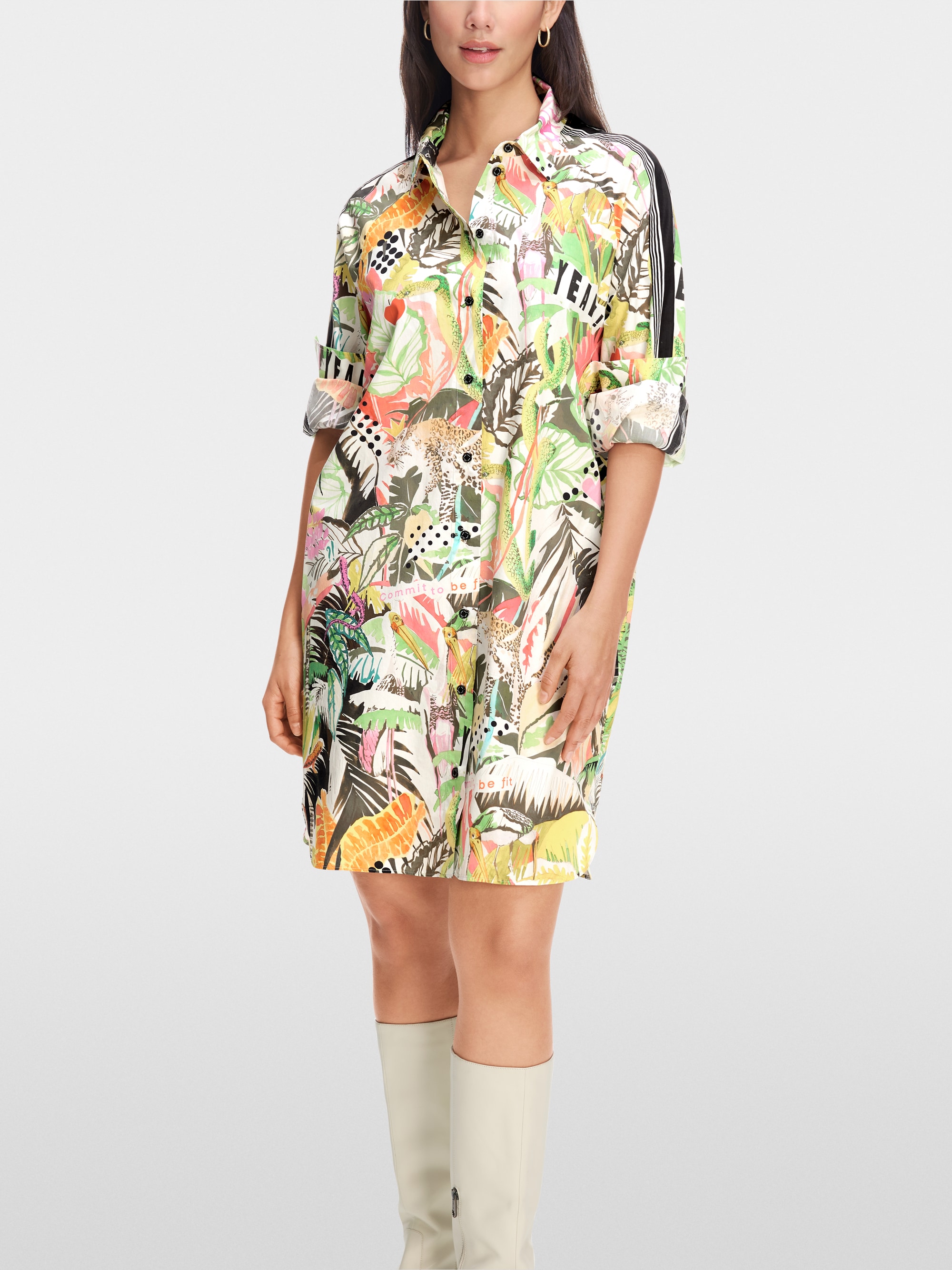 Marc-Cain Rethink Together’ shirt dress