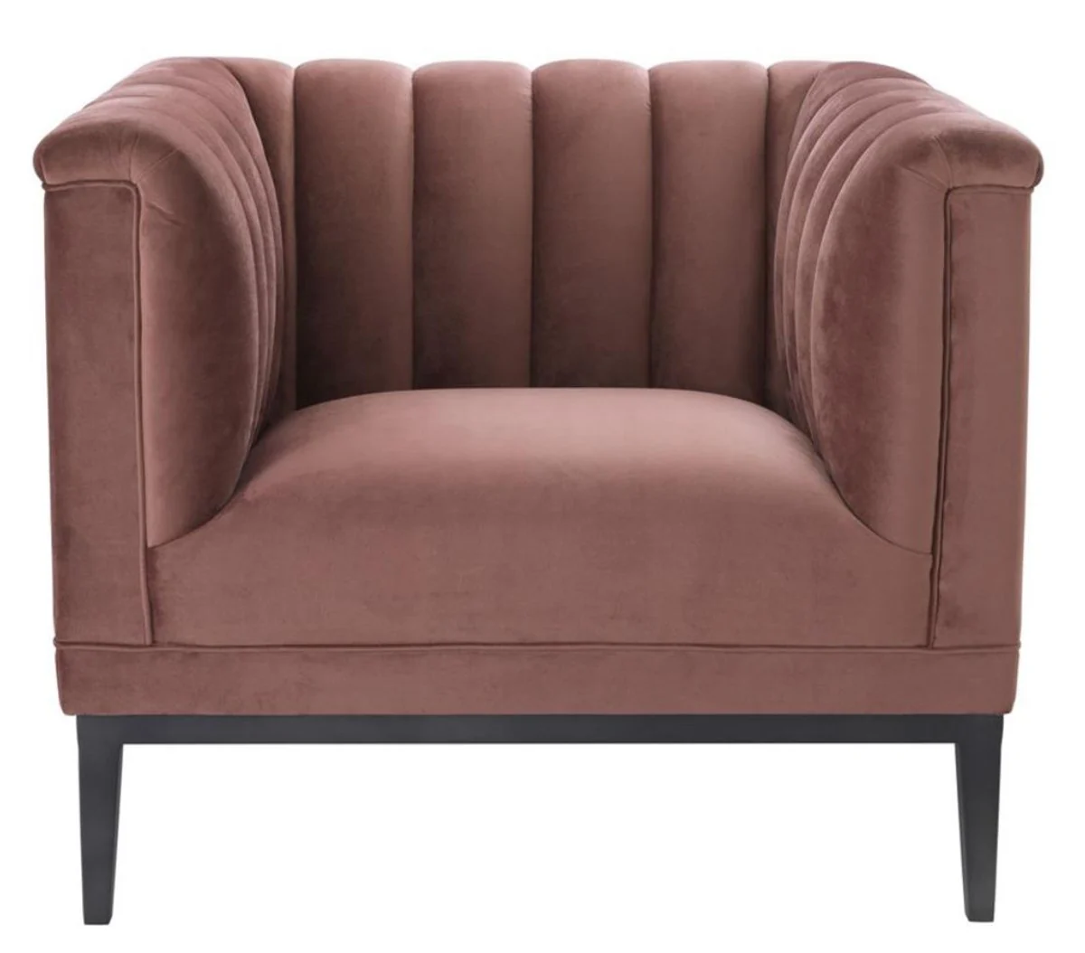 Casa Padrino sillón de lujo viejo rosa 89 x 86 x H. 75 cm - Muebles de Salón