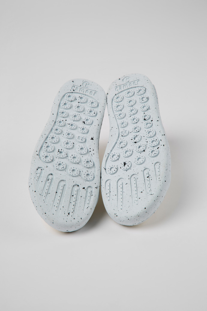 Peu Touring White textile shoes for kids