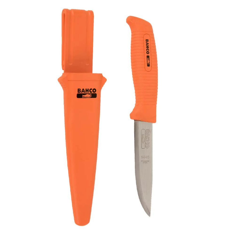 Bahco Cuchillo Multifunción 1446-OV - Cuchillo escandinavo