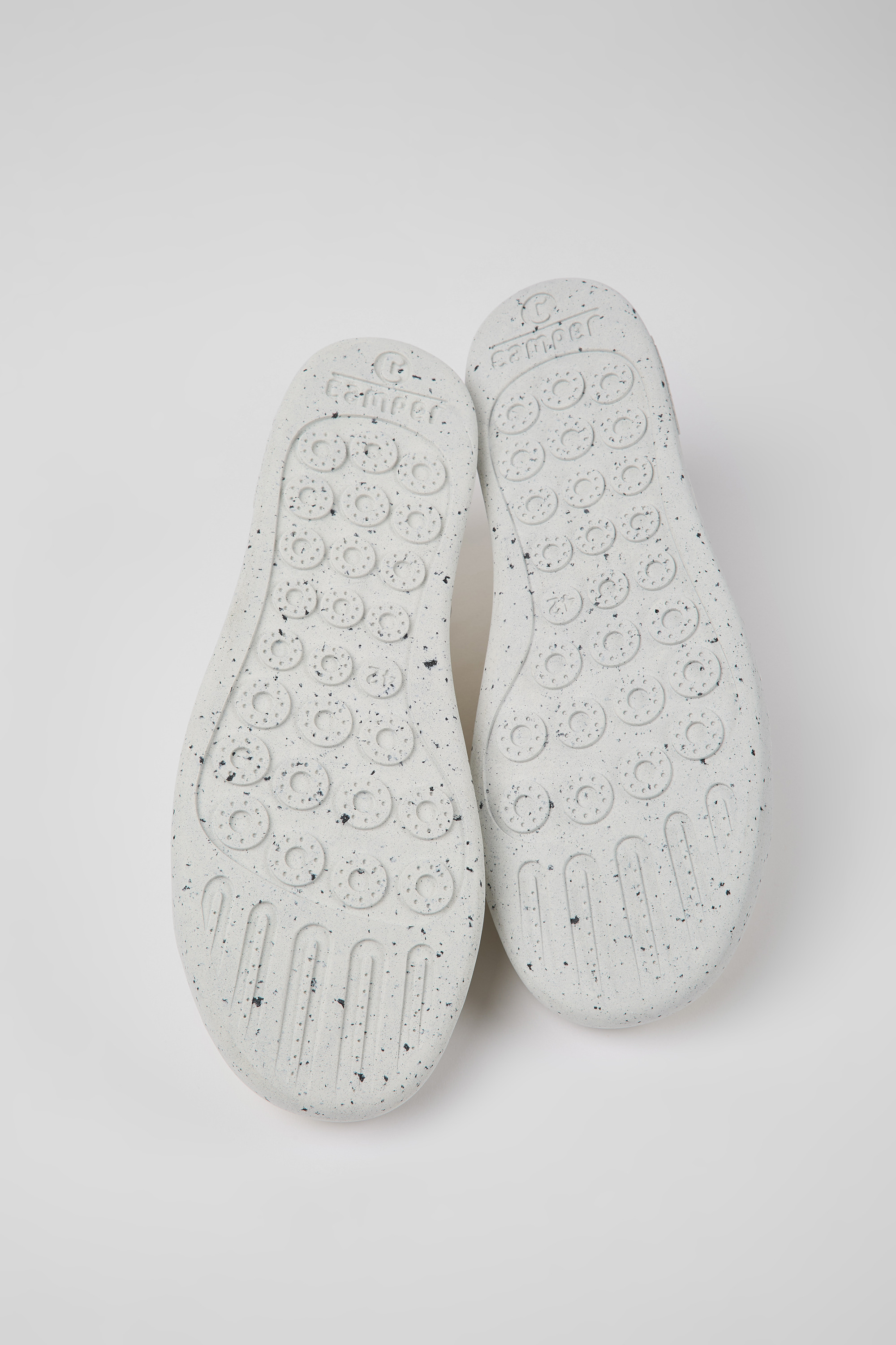 Peu Touring - White recycled PET sneakers for men