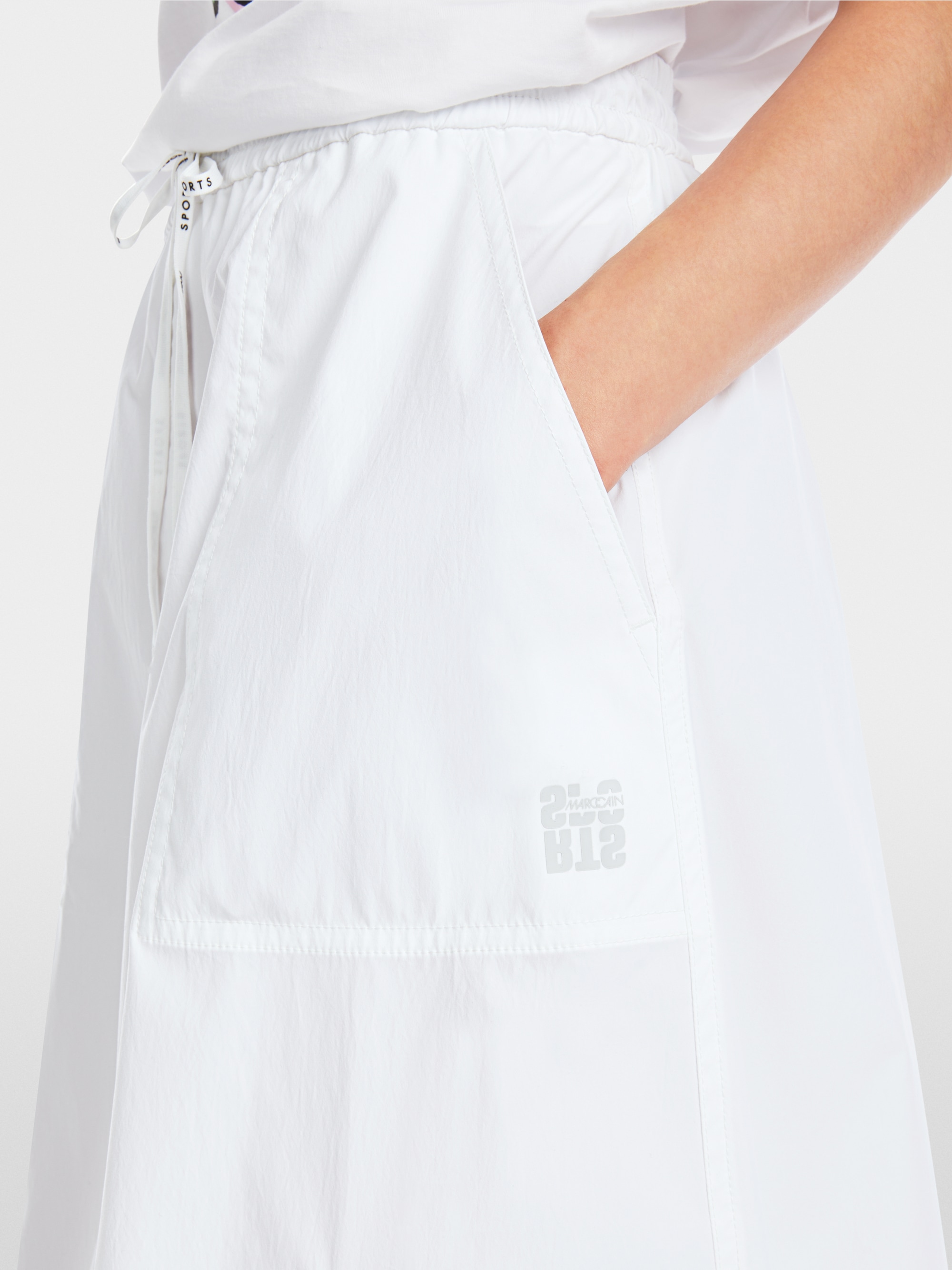 Marc-Cain Rethink Together parachute skirt