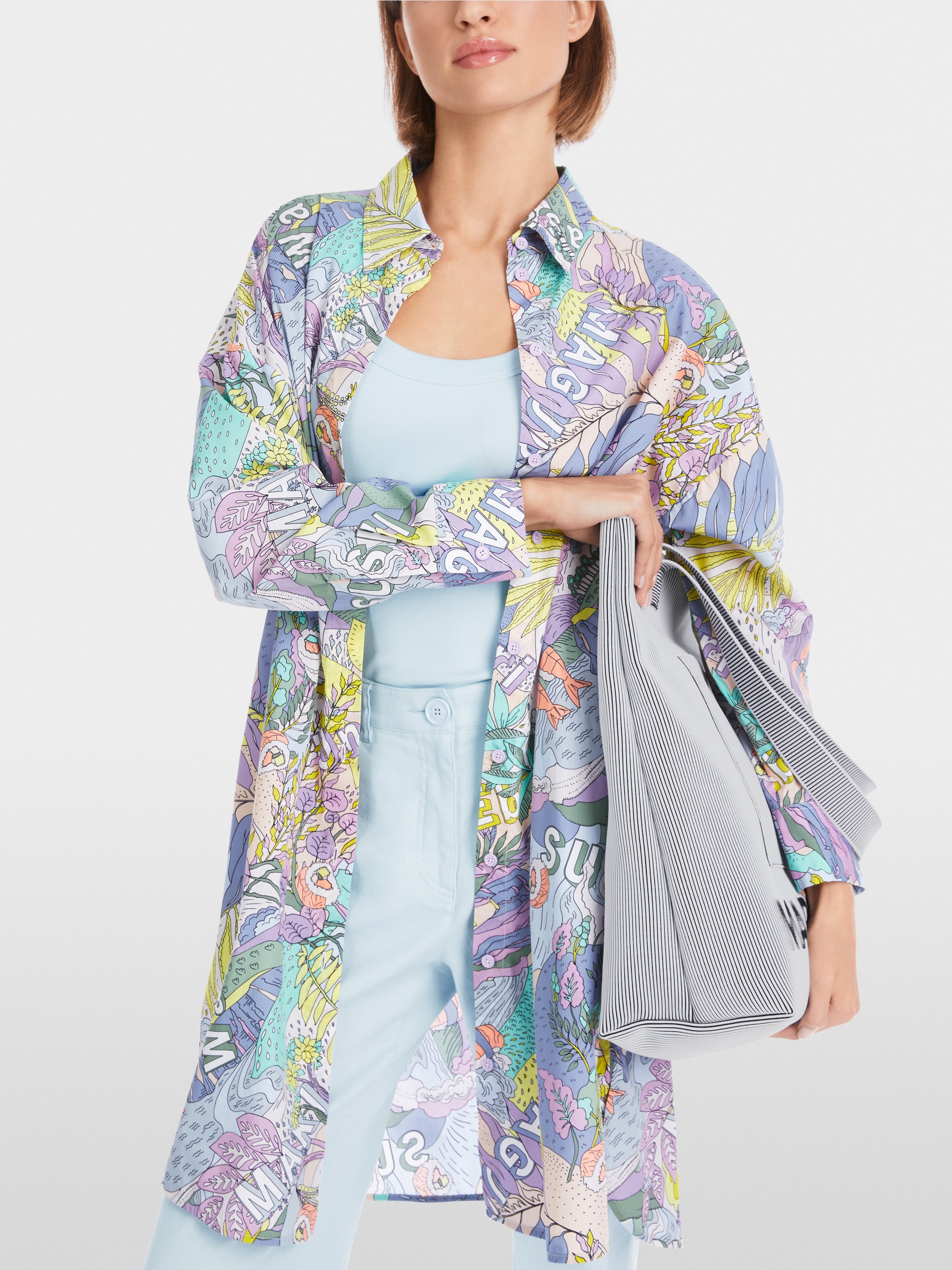 Marc-Cain Rethink Together printed dress