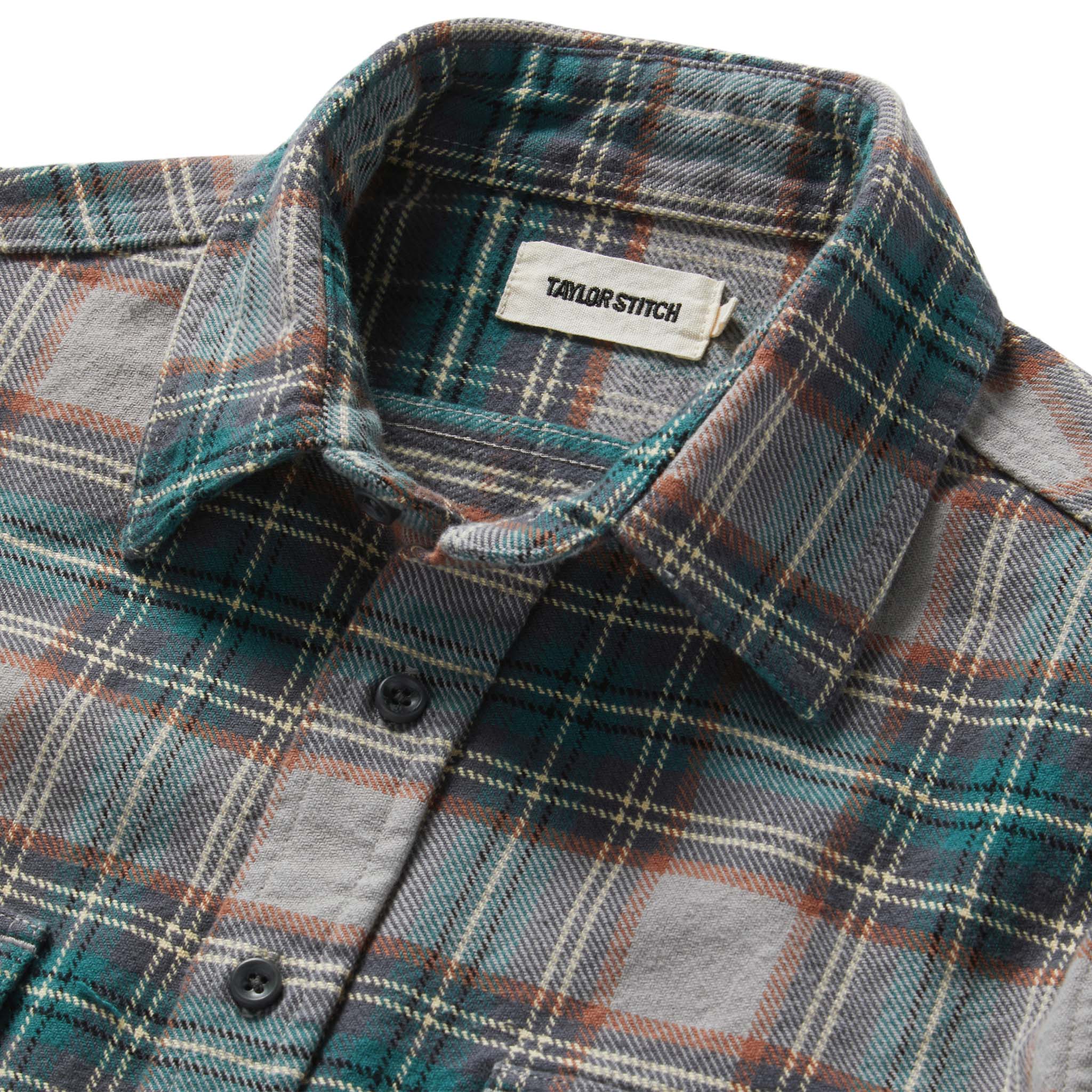 The Ledge Shirt in Coastline Plaid