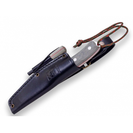 Ruike Jager F118-B – Cuchillo con funda rotativa Kydex