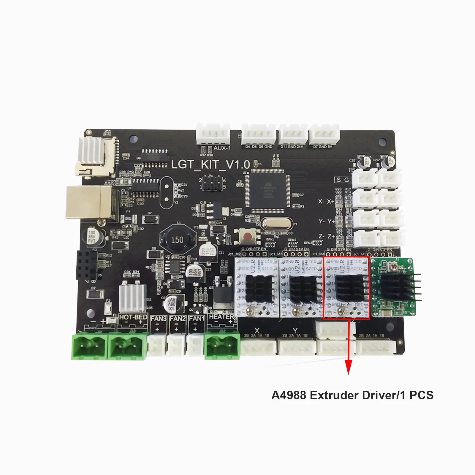 TMC2208 Stepper Motor Driver Board Stepping Module