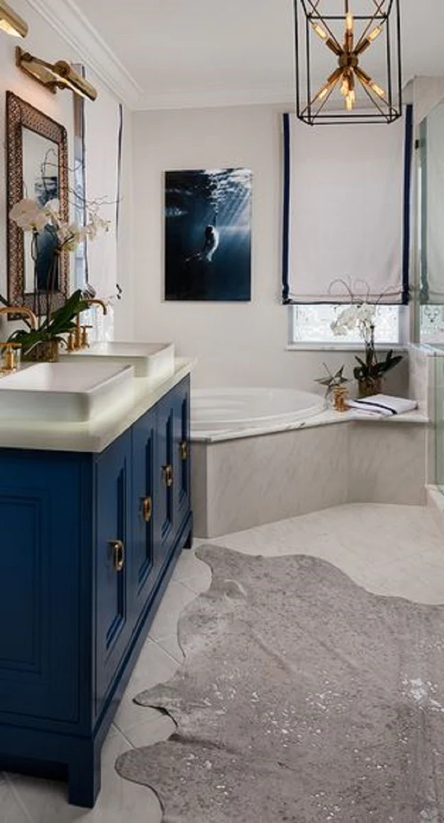 Casa Padrino lámpara de pared de lujo latón antiguo 62,2 x 22,2 x H. 8,9 cm - Lámpara de Hotel y Restaurante - Calidad de Lujo