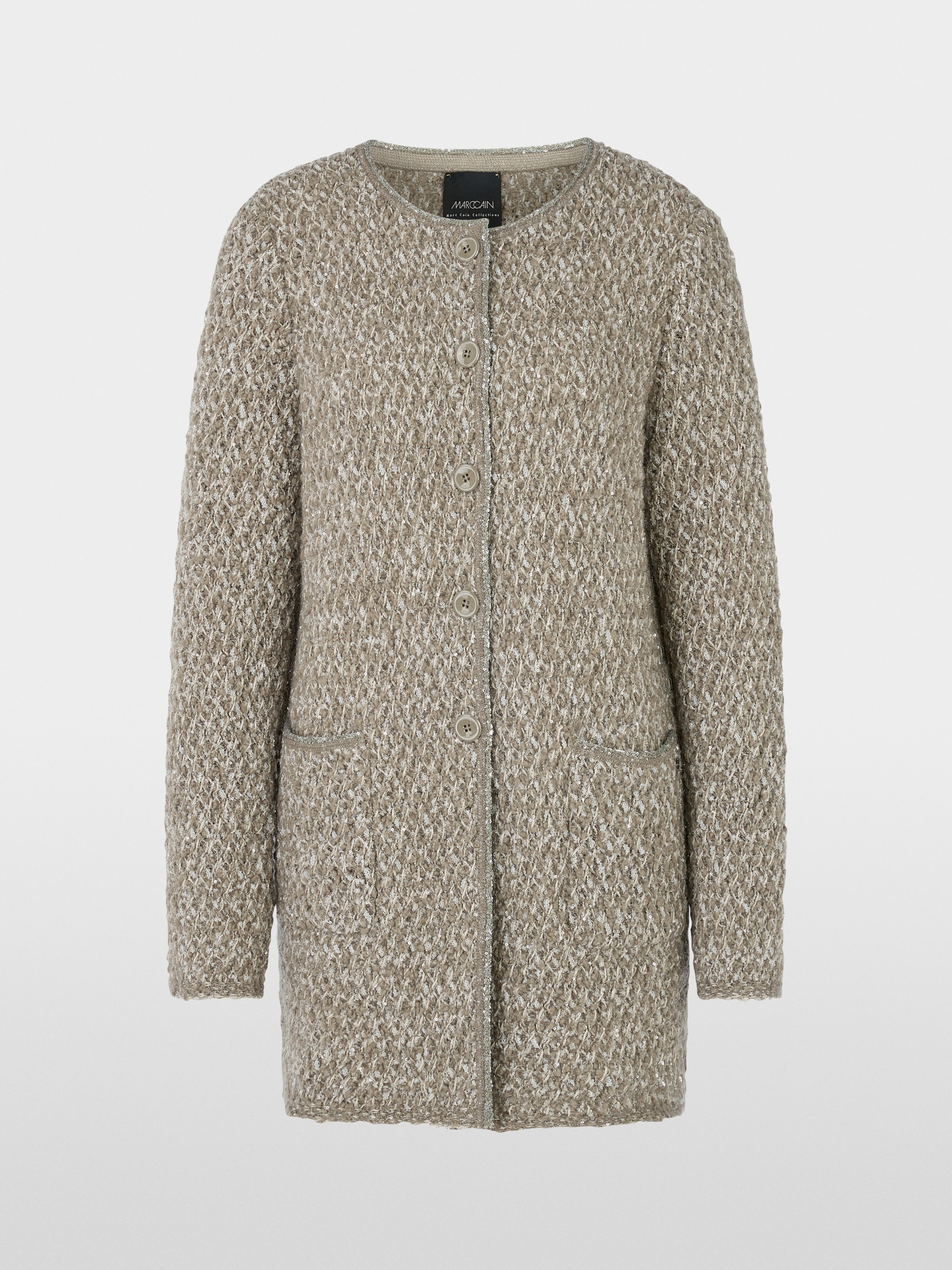 Marc-Cain Shimmering cardigan - knitted in Germany
