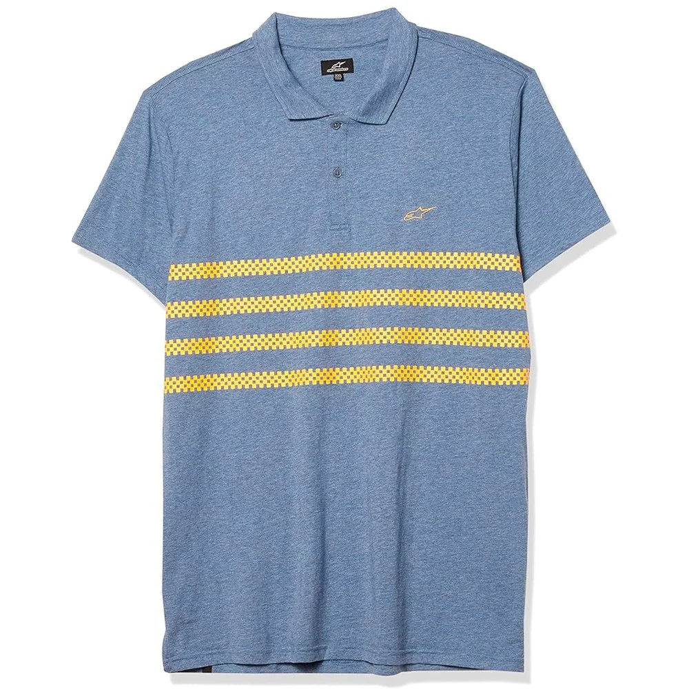 POLO ALPINESTARS PERPETUAL STRIPE AZUL