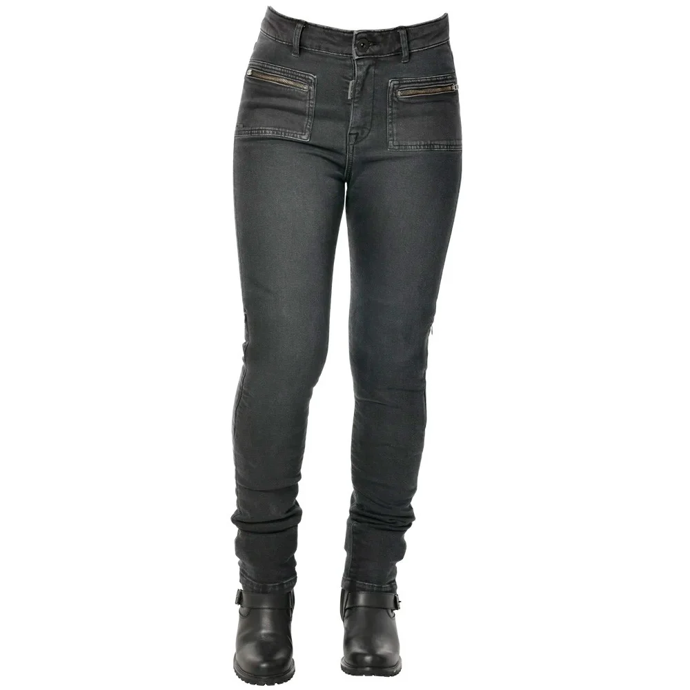 PANTALON VAQUERO OVERLAP KARA NEGRO