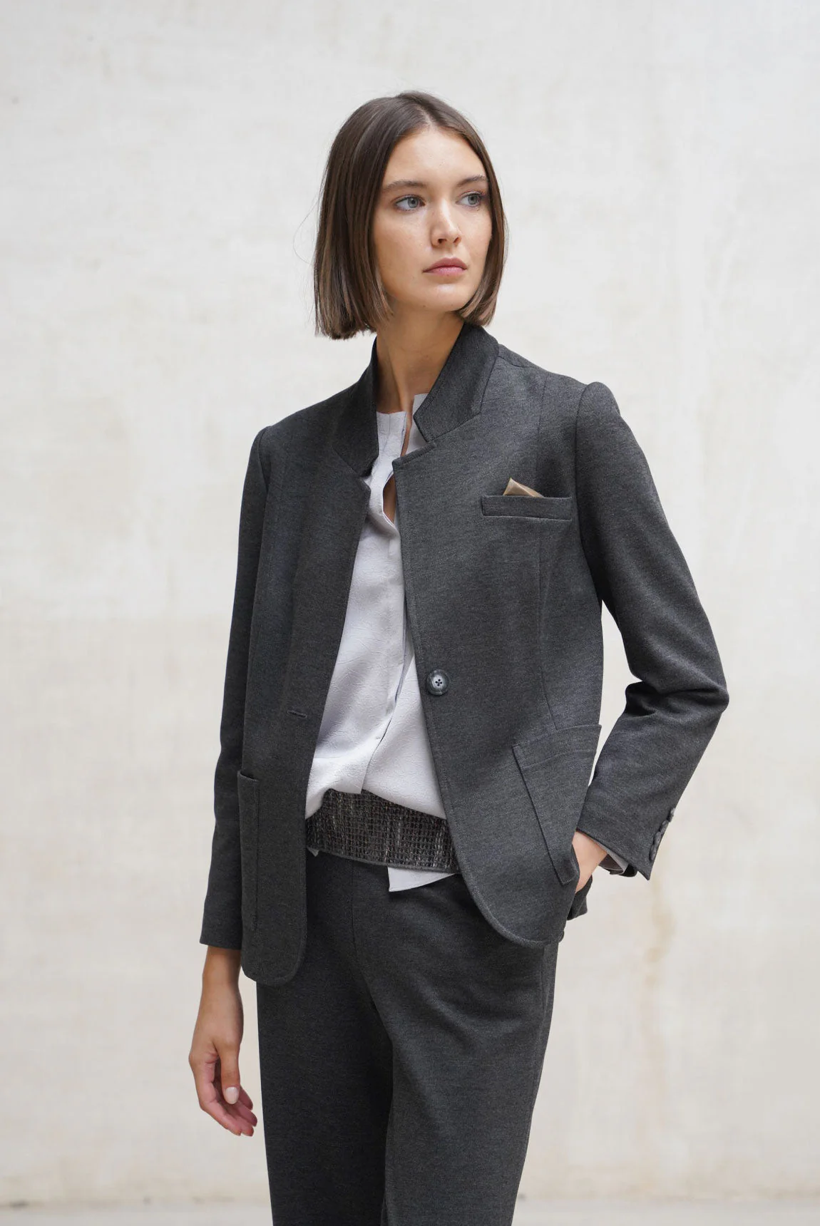 Rivera-spain Chaqueta Ferrara gris antracita