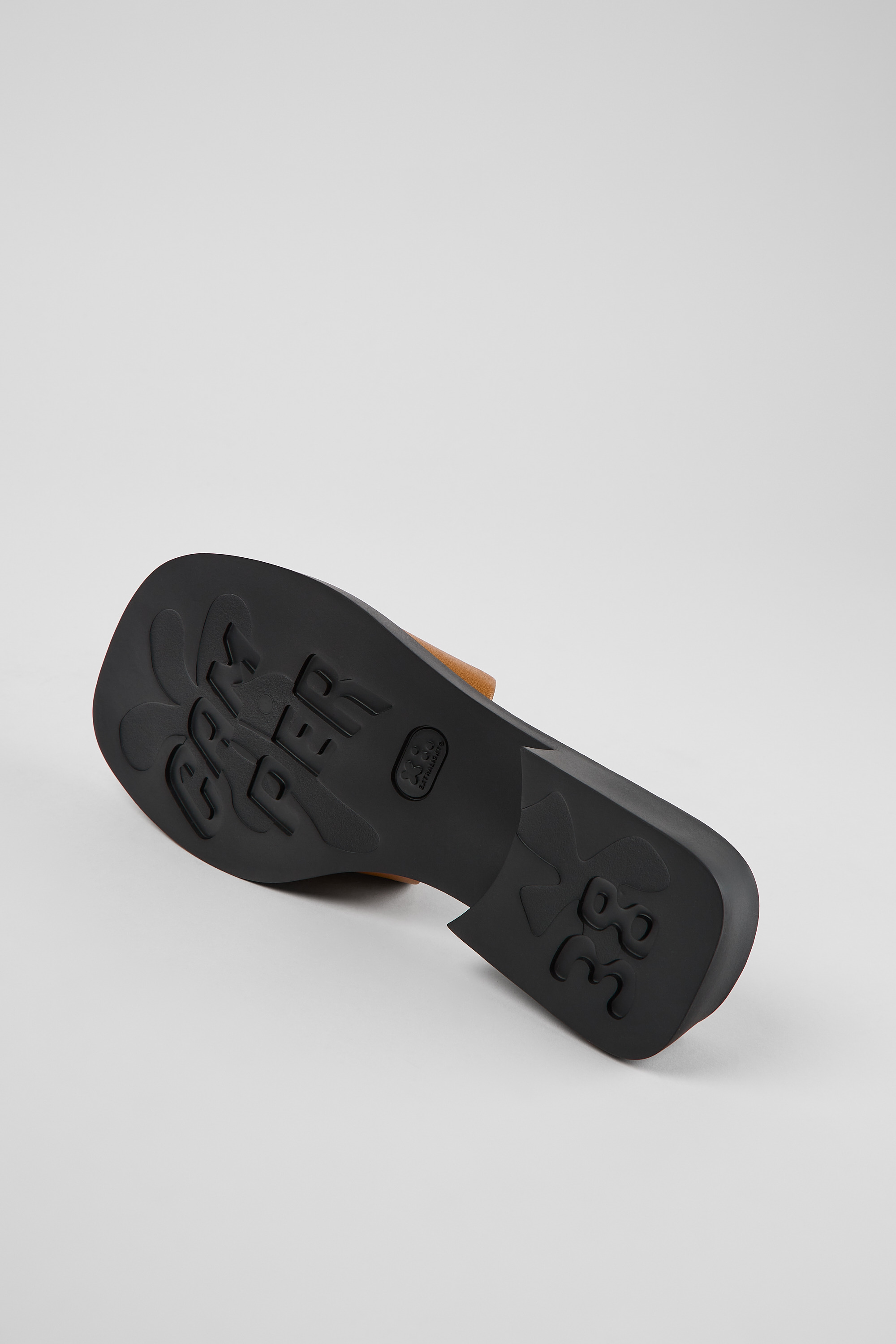 Dana - Brown leather sandals for women