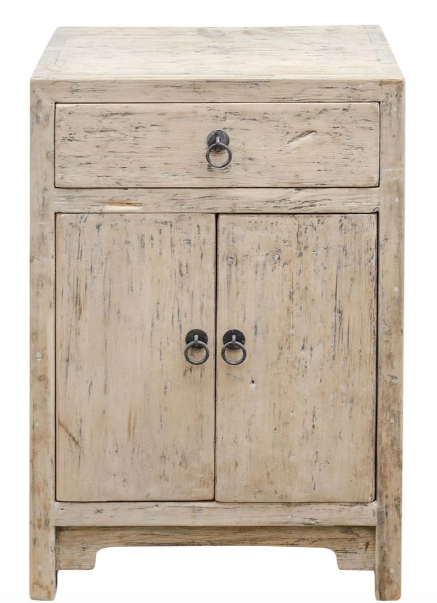 Casa Padrino country style chest natural colors 50 x 40 x H. 75 cm - Country Style Furniture