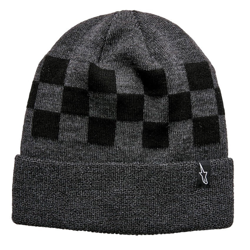 GORRO ALPINESTARS CHECKED ANTRACITA