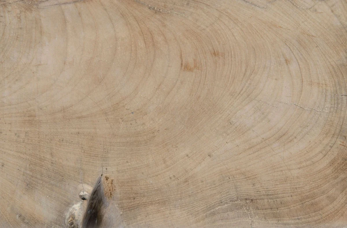 Casa Padrino mesa auxiliar sala de estar de la colores naturales 31 x 31 x H. 40 cm - Colecci¨®n de Lujo