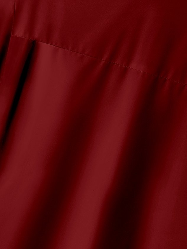 Kung fu Rooster Chest Pocket Short Sleeve Casual Shirt