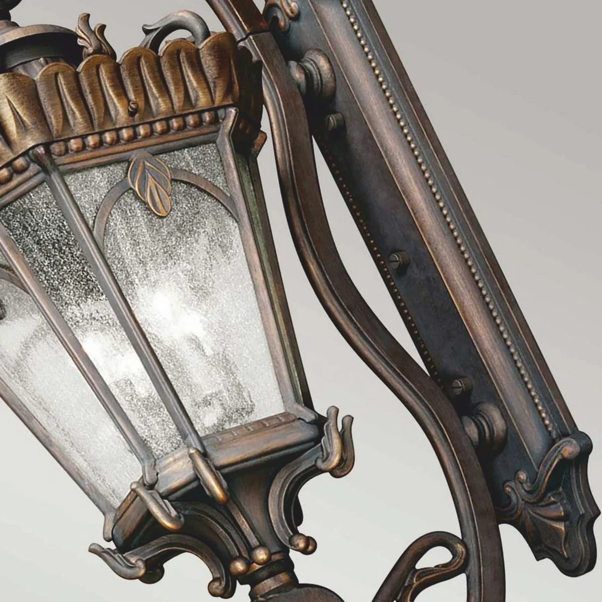 Casa Padrino l¨¢mpara de pared de exteriores barroco bronce antiguo A. 116,8 cm - Iluminaci¨®n exterior