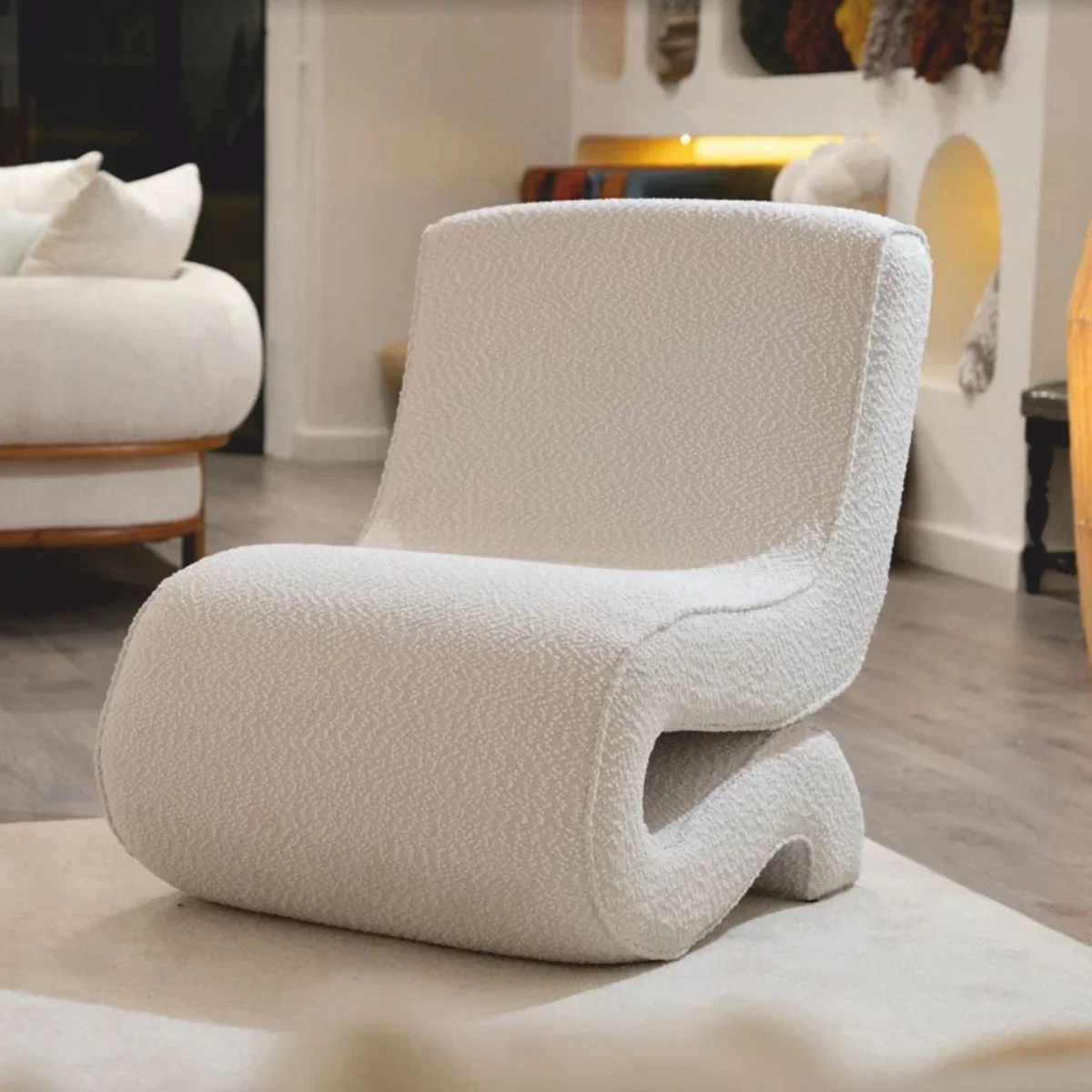 Casa Padrino sill¨®n de sal¨®n y hotel de lujo blanco A. 82 cm - Muebles de lujo