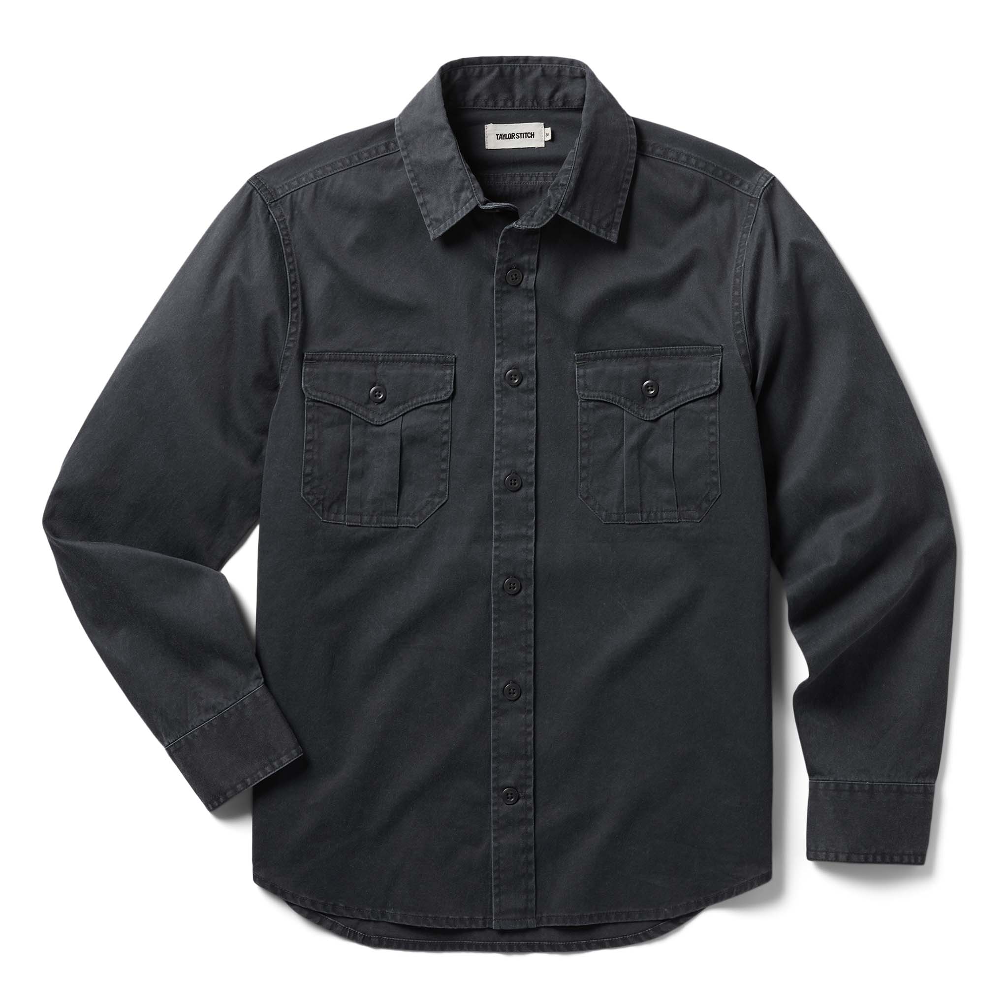 The Saddler Shirt in Washed Coal