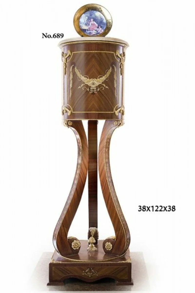 Casa Padrino baroque column 38 x 38 x H. 122 cm - baroque furniture