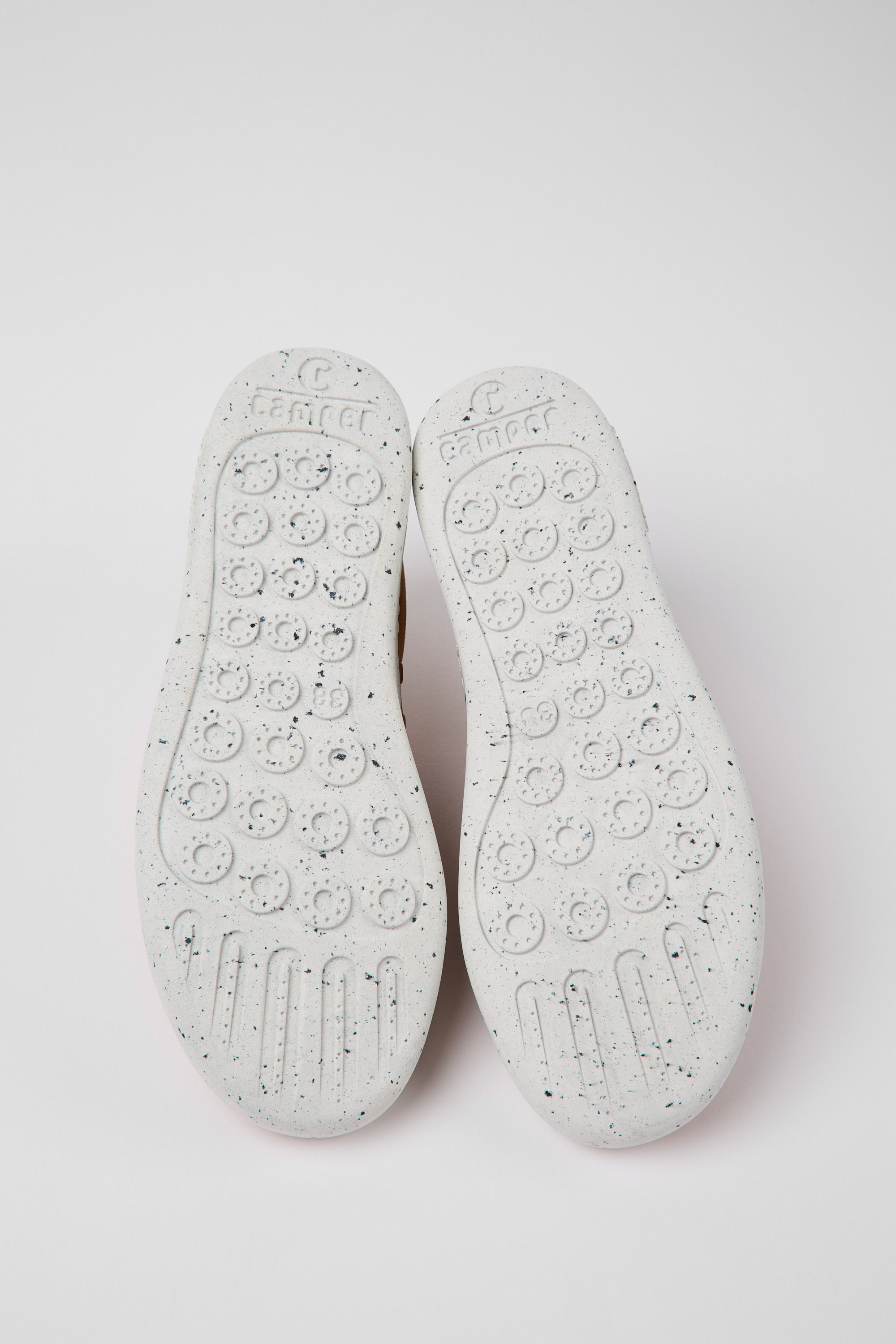 Peu Touring - Brown textile sneakers for women