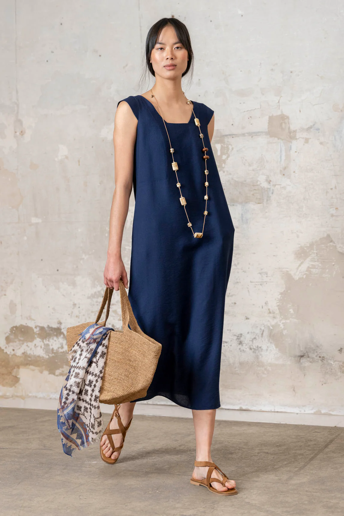 Rivera-spain Vestido Tissi azul