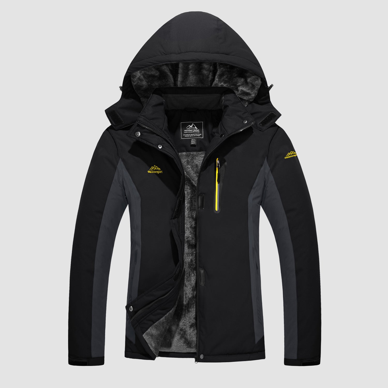 Women's Winter Coats Water Resistant Snow Ski Jacket Fleece Lined with Hood