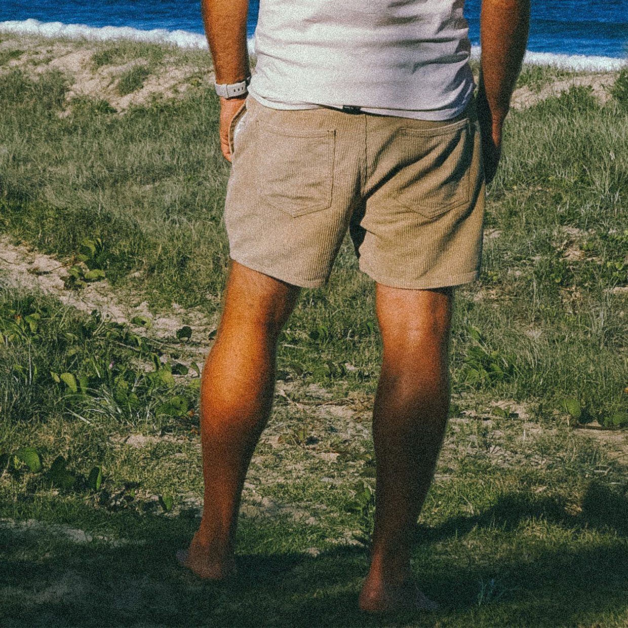 Men's Vintage Rusty Corduroy Surf Shorts