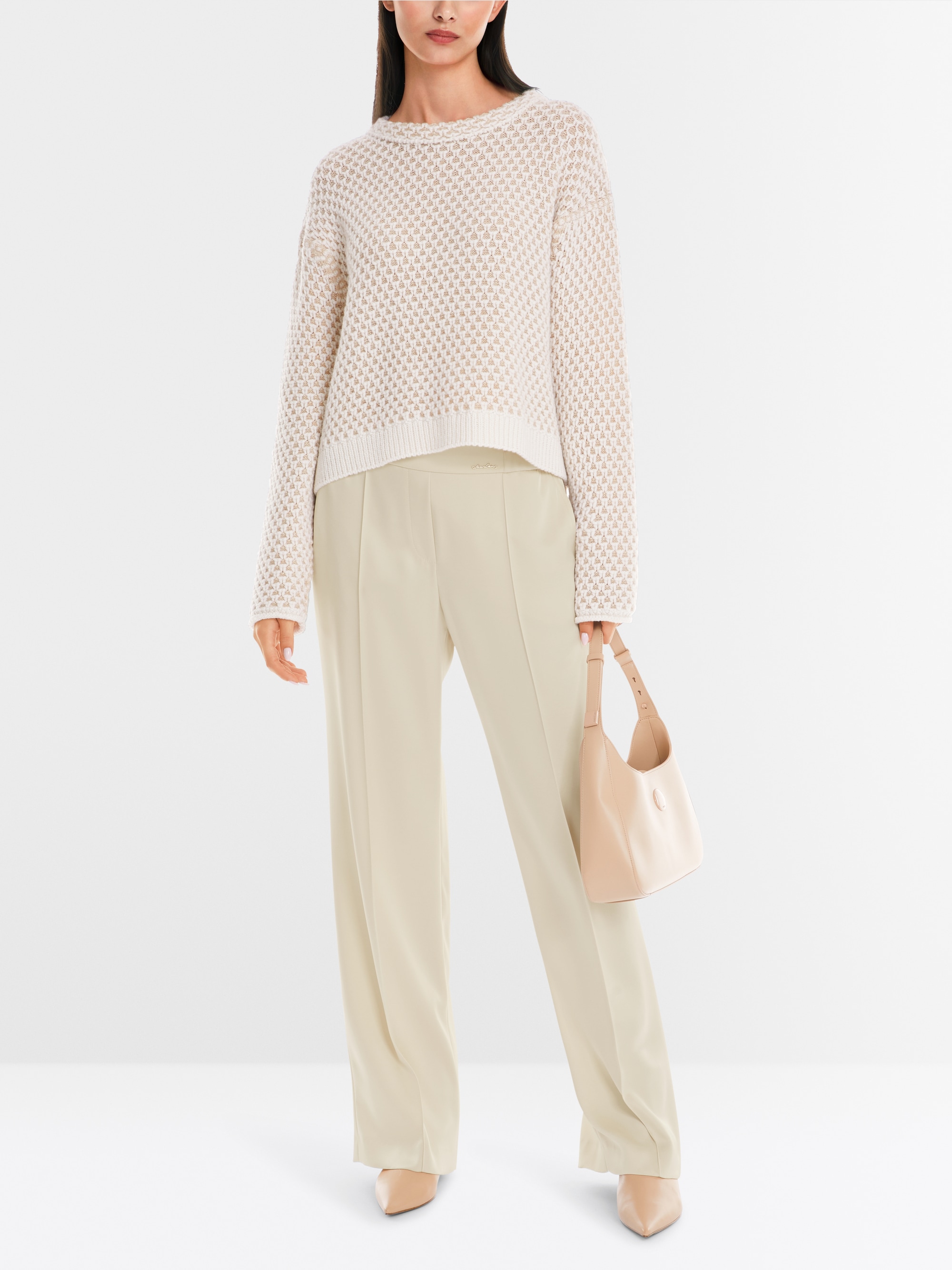 Marc-Cain WASHINGTON wide slip-on trousers
