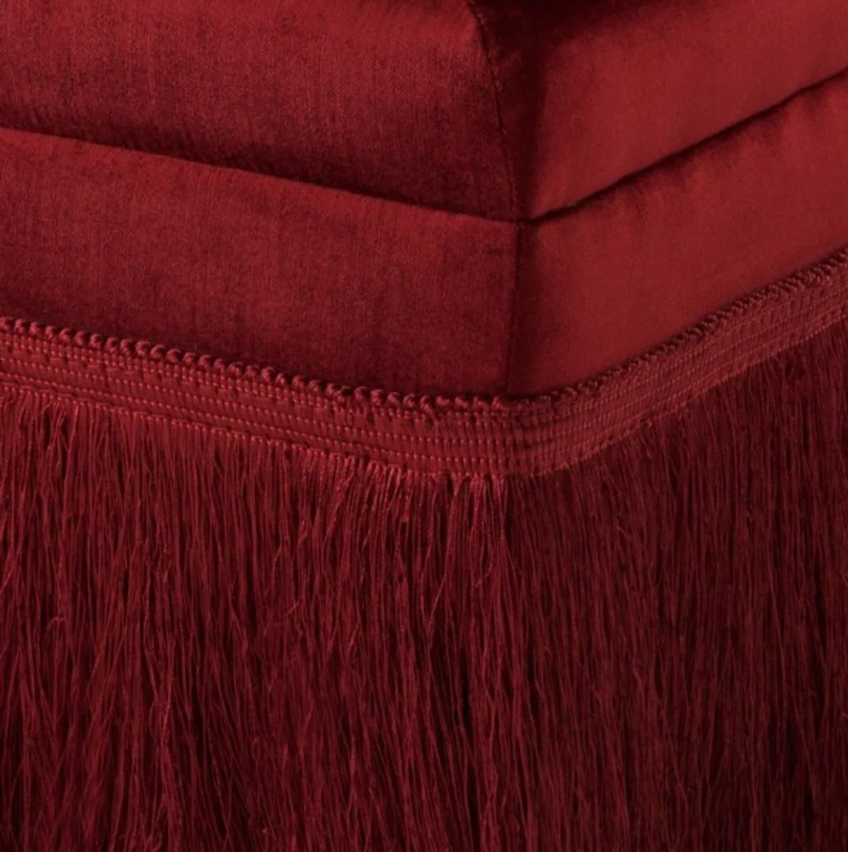 Casa Padrino luxury Belle Epoch chair Bordeaux Red - Art Nouveau Art Deco - Luxury Collection