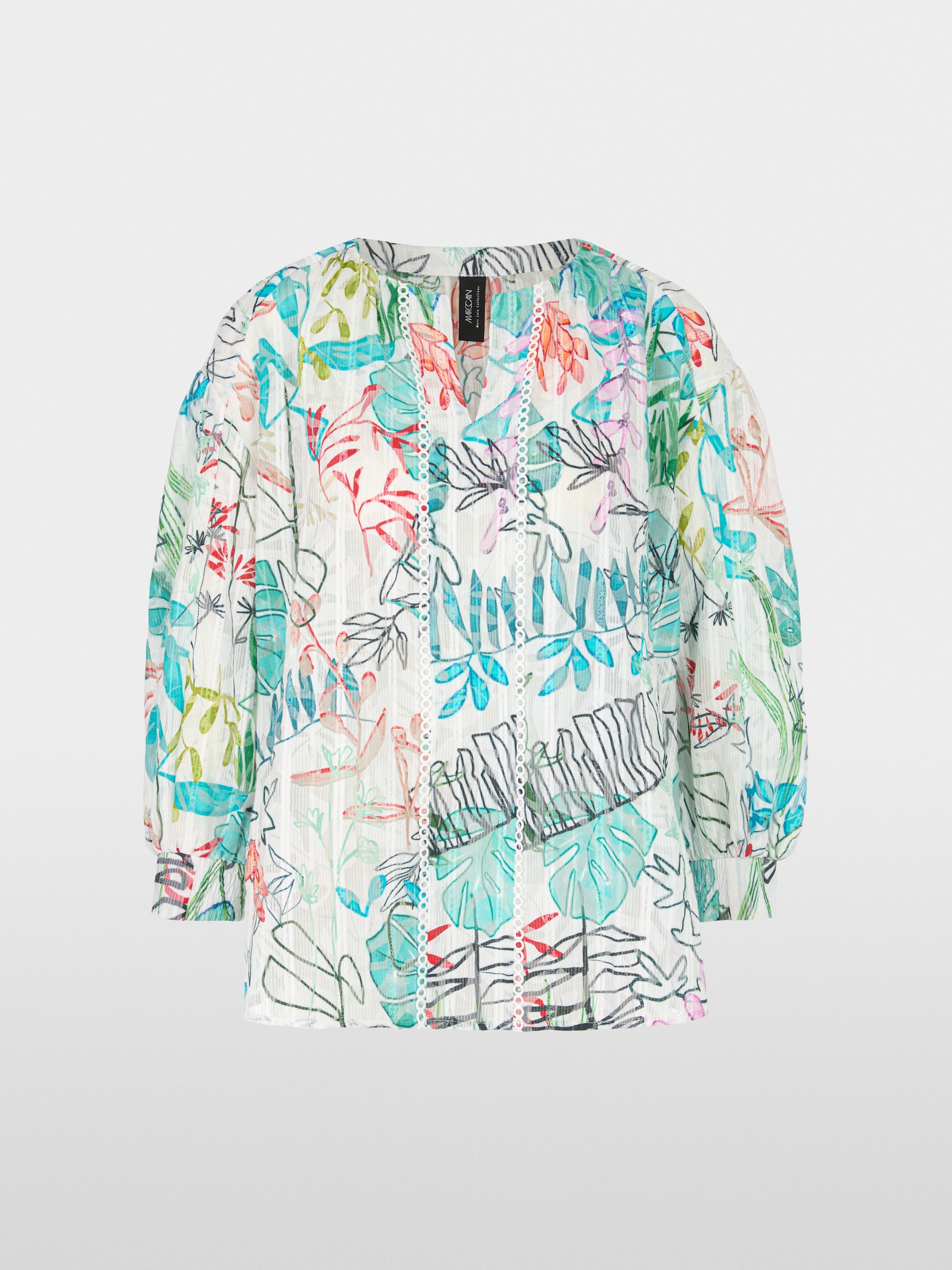 Marc-Cain Wide blouse in airy fabric
