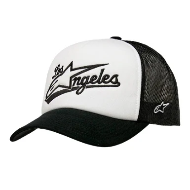 GORRA ALPINESTARS LOS ANGELES FOAM TRUCKER BLANCO / NEGRO