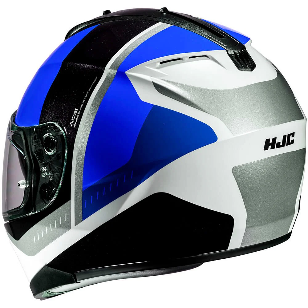 CASCO HJC C70N ALIA - NEGRO / BLANCO / AZUL