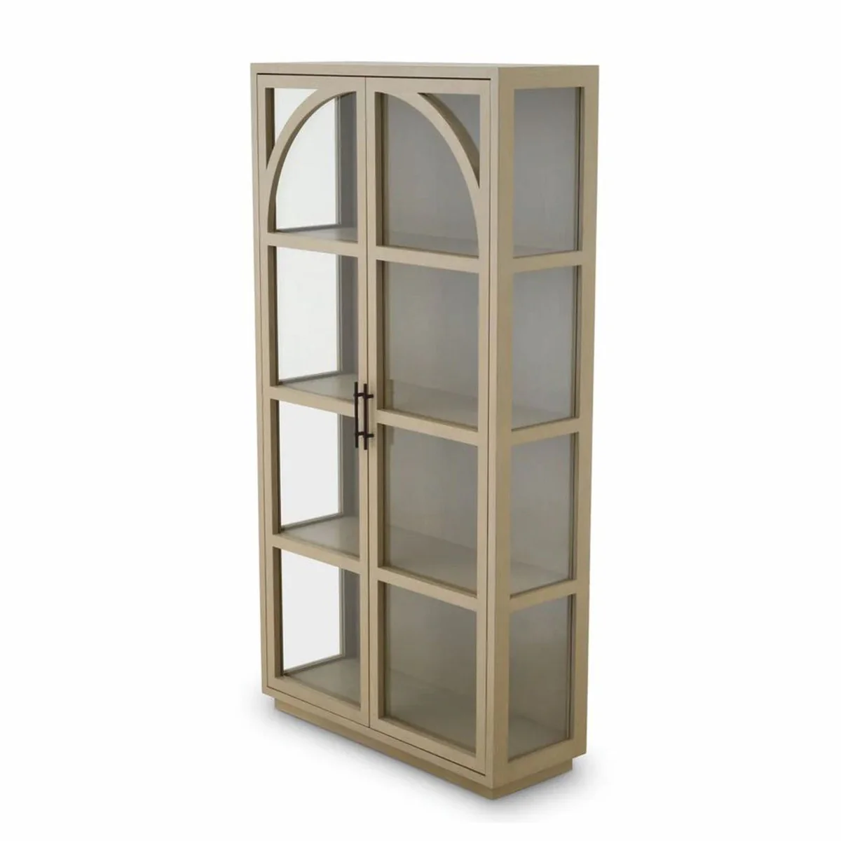Casa Padrino vitrina de lujo beige / bronce 118 x 44,5 x A. 210 cm - Luxury Interior