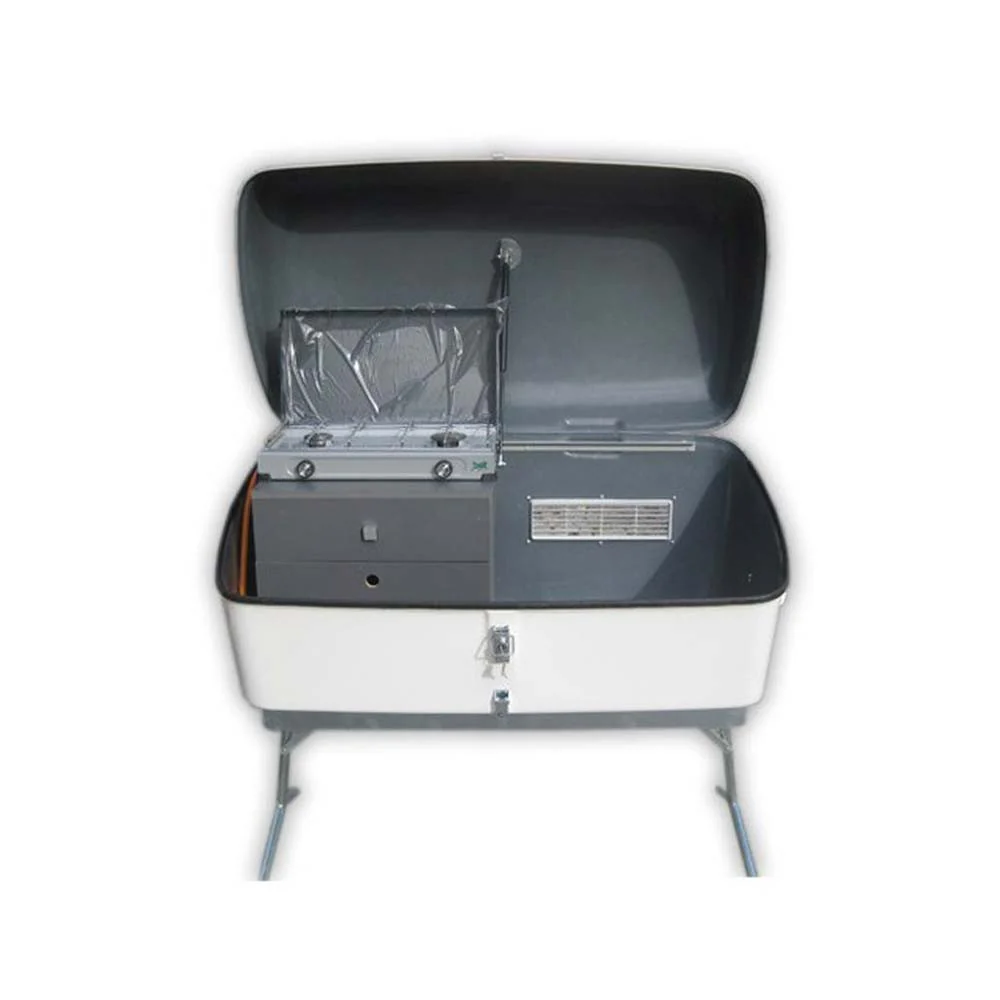 Cofre Camper con Patas y Cocina Comanche - Para Remolque Tienda
