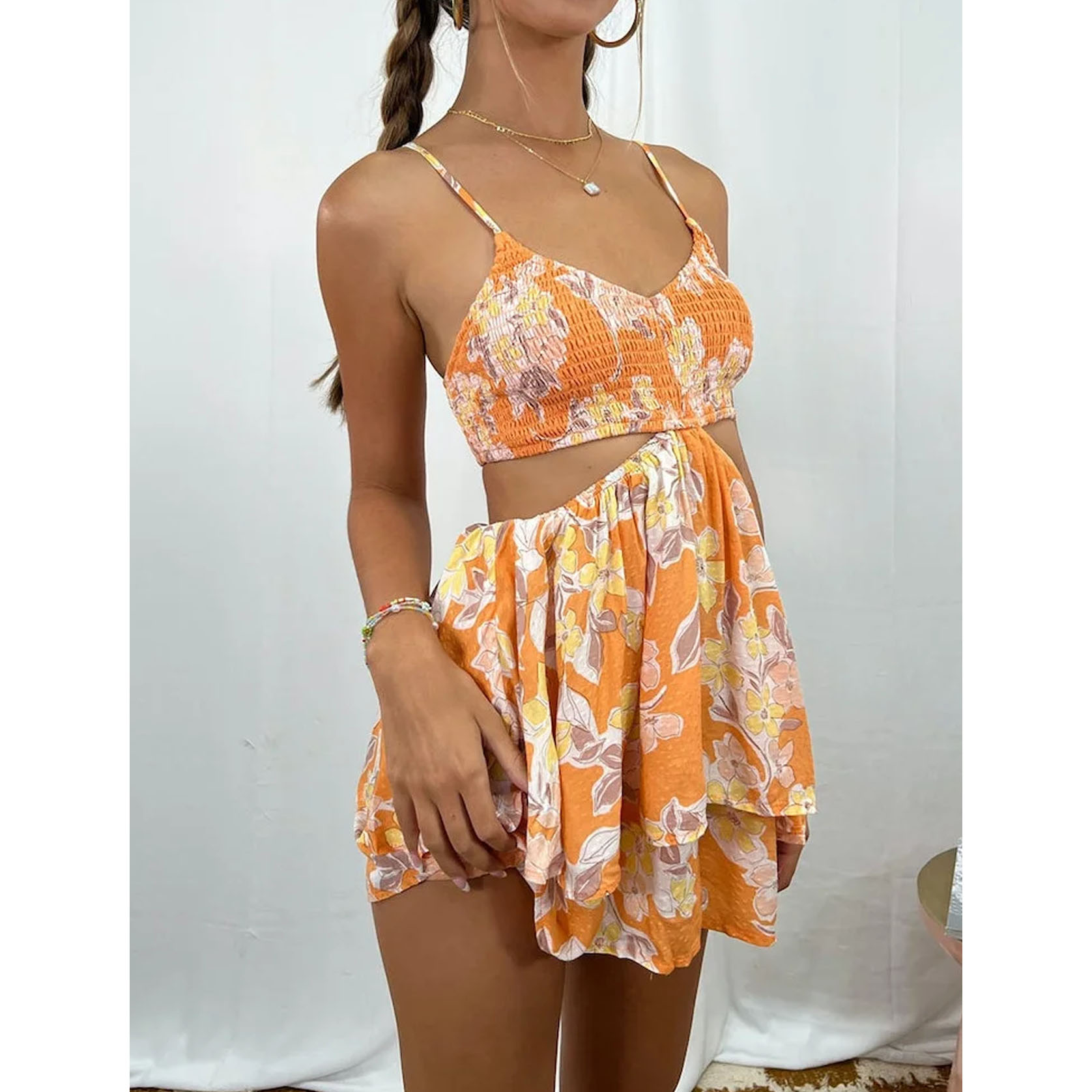 Sunflower Mini Dress