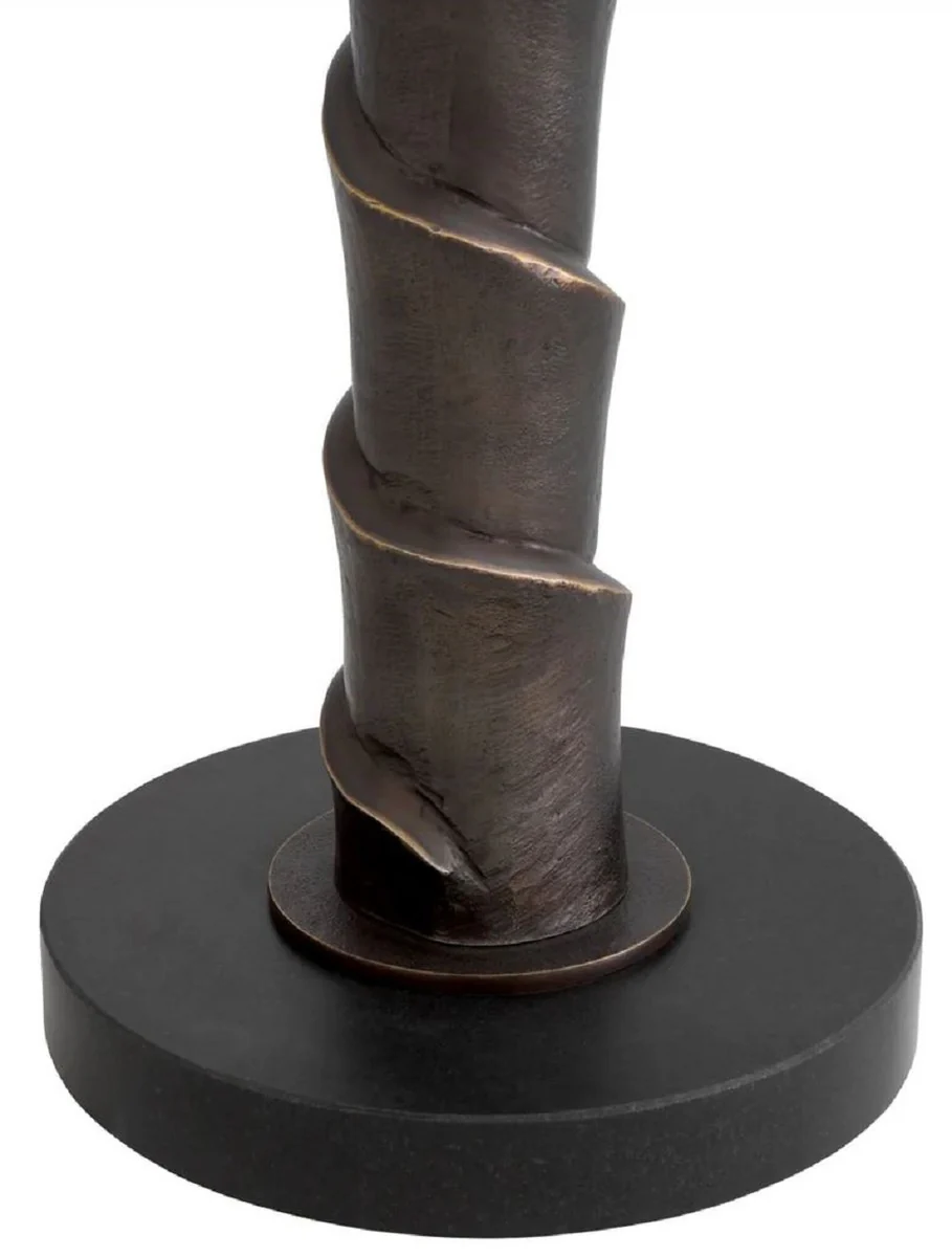 Casa Padrino l¨¢mpara de mesa de lujo bronce / negro / crema A. ??80 cm