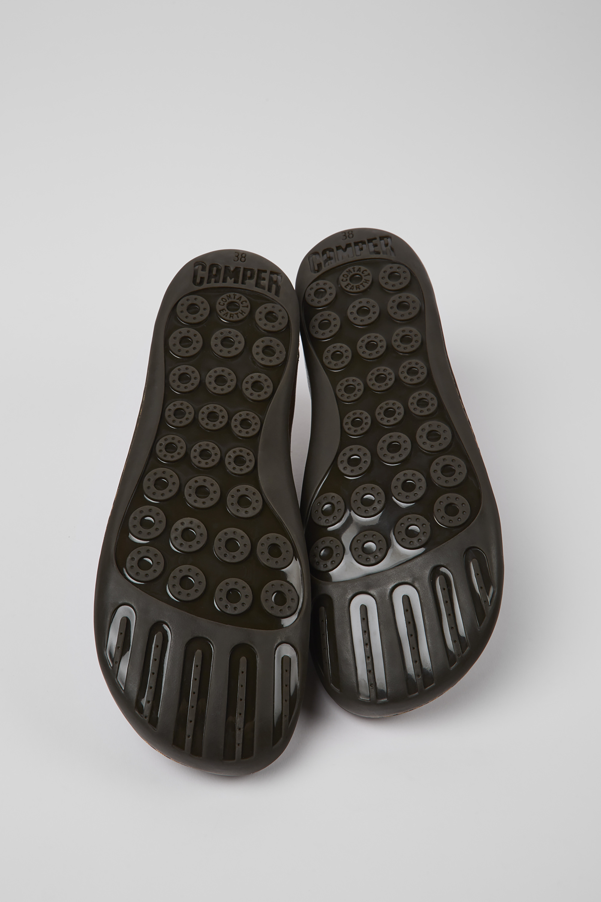 Peu - Brown leather shoes for women