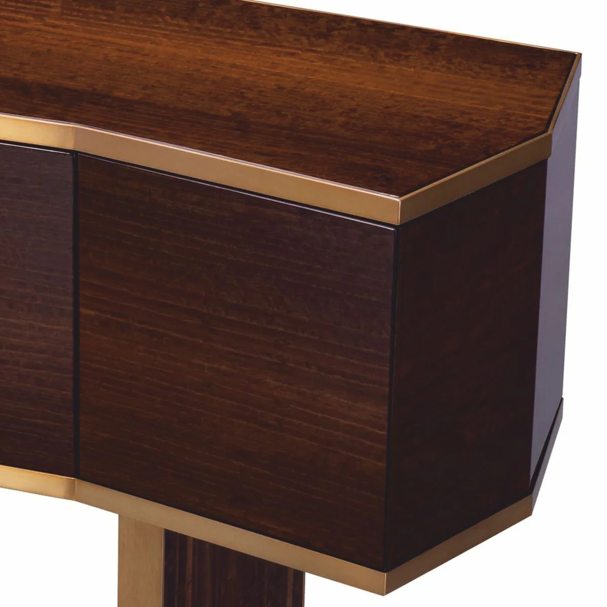 Casa Padrino Aparador de Lujo Marr¨®n / Lat¨®n 180,5 cm - Muebles de Hotel de Lujo