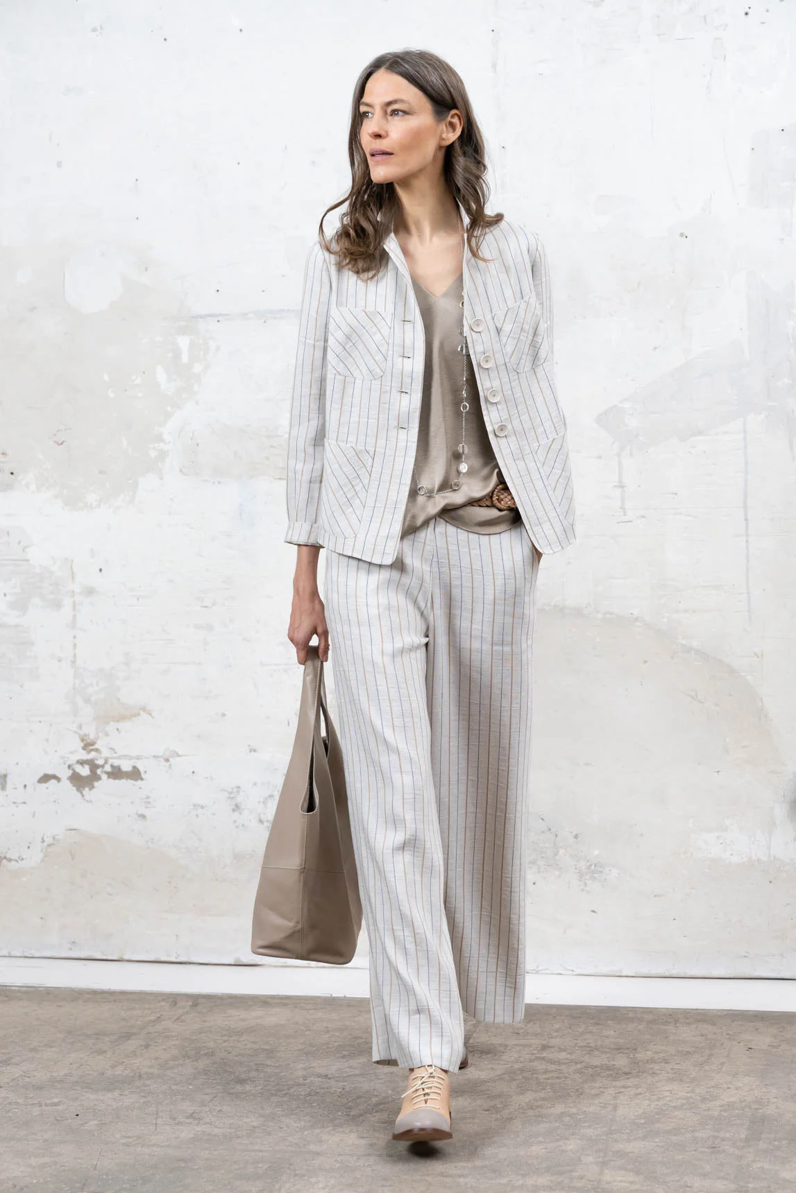 Rivera-spain Top Burdeos beige