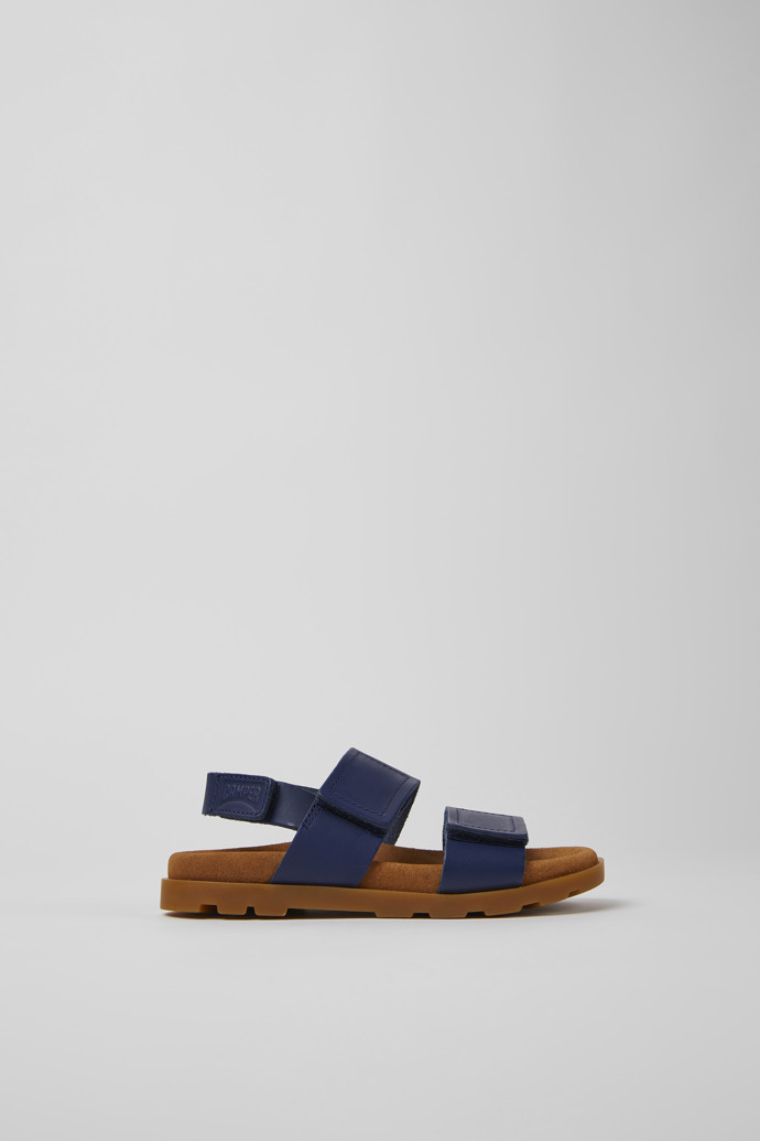 Brutus Sandal Navy blue leather sandals for boys