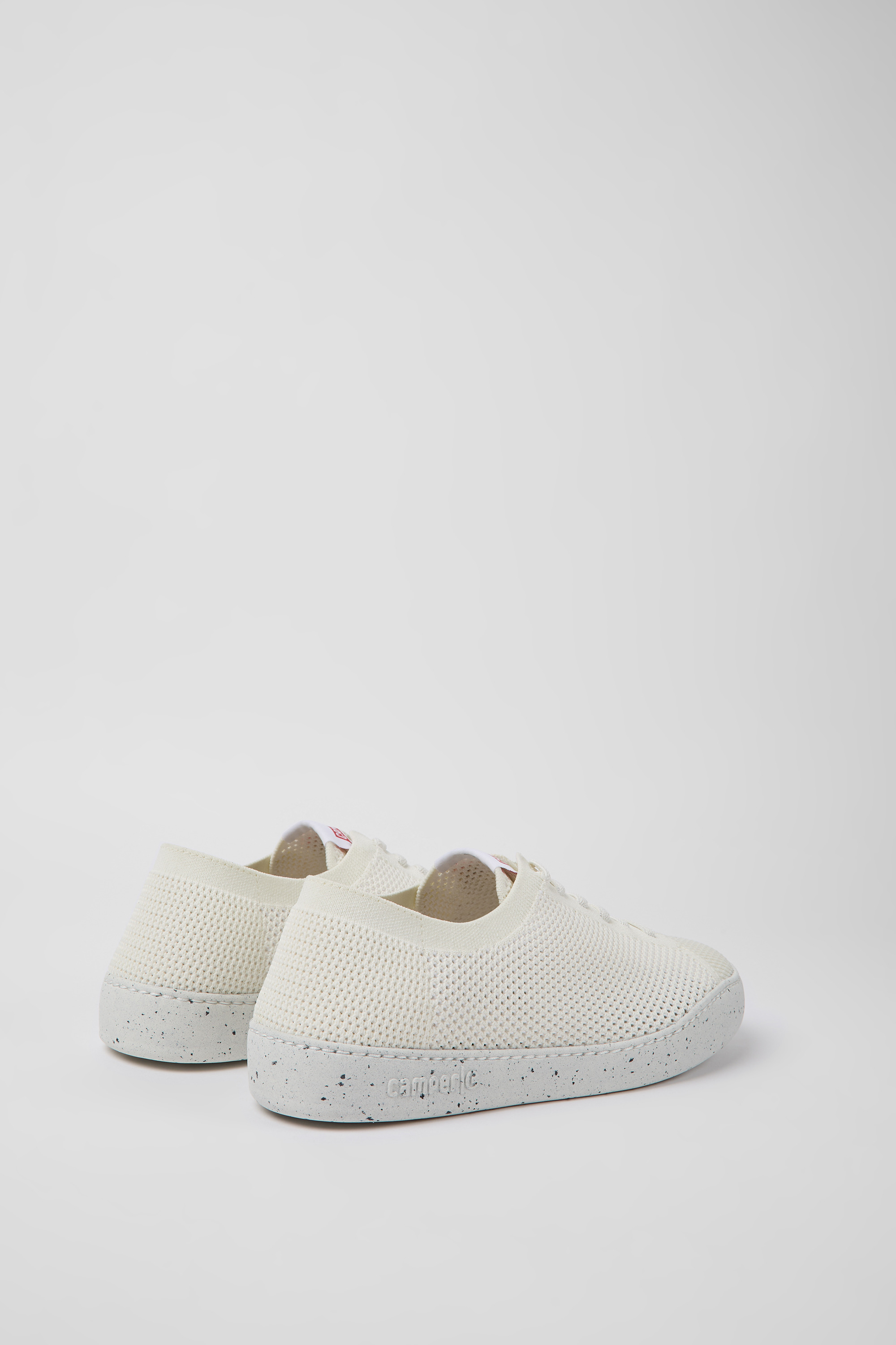 Peu Touring - White recycled PET sneakers for men