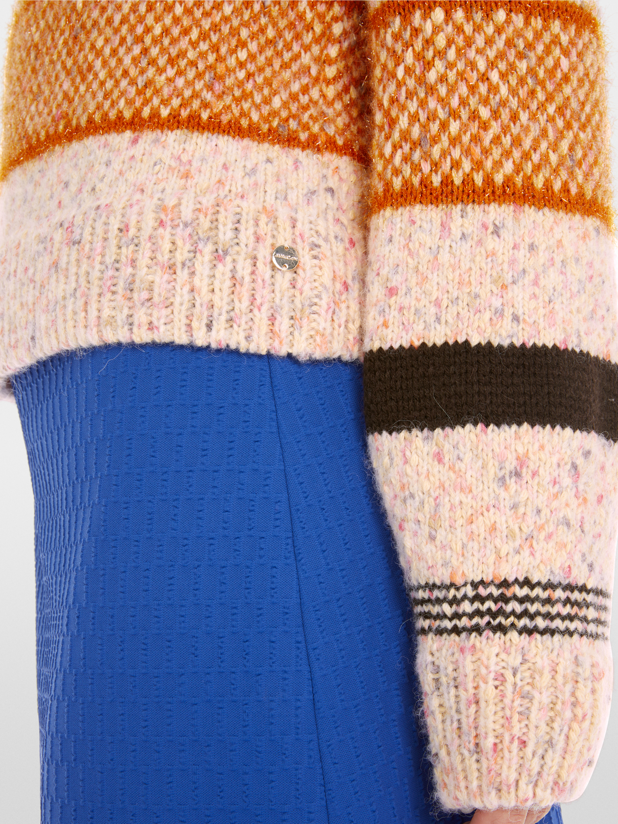 Marc-Cain Striped sweater: knitted in Germany