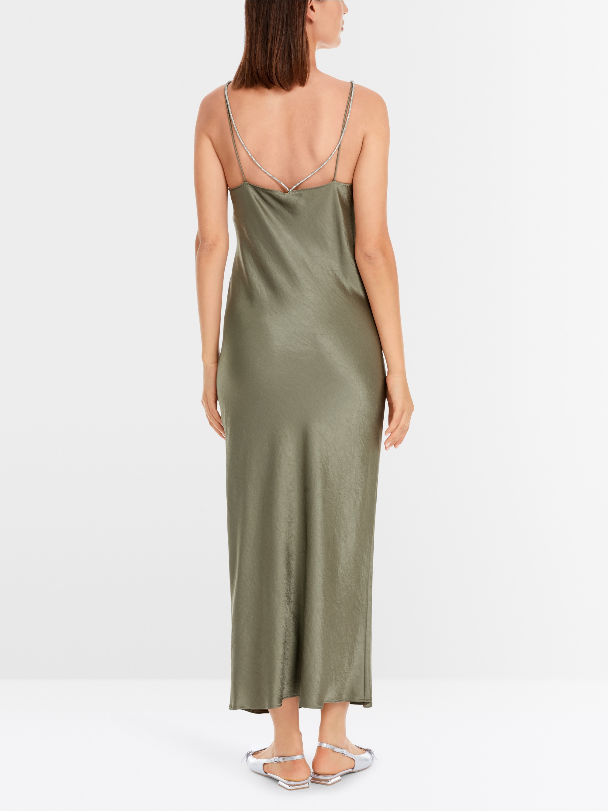 Marc-Cain Slip dress with rhinestone cord