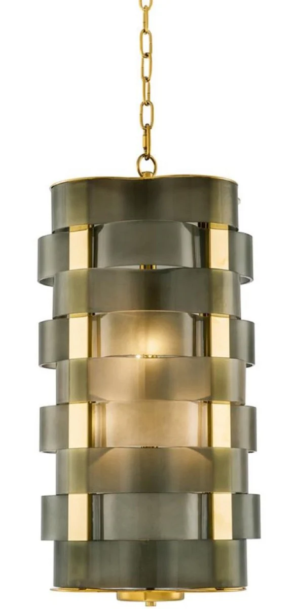 Casa Padrino Araña de Lujo Oro / Verde 33 x 33 x H. 67 cm - Calidad de Lujo