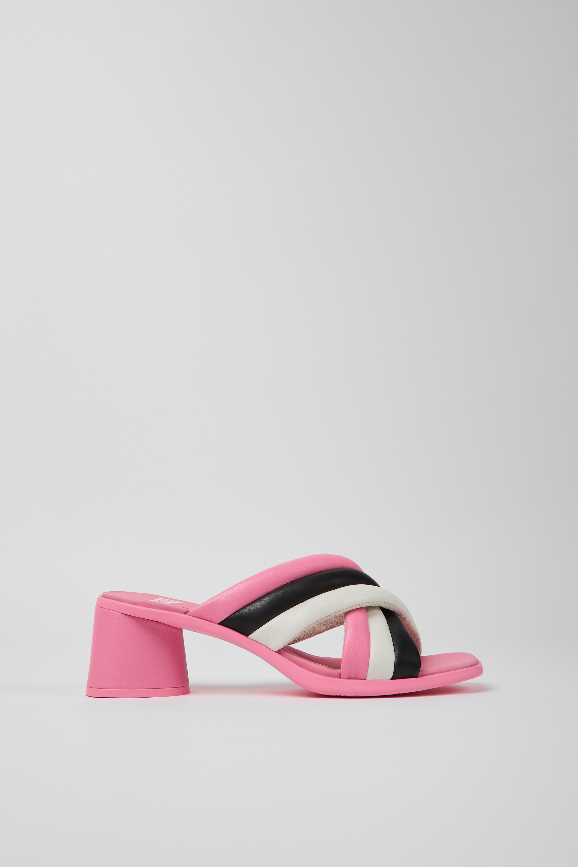 Twins - Multicolored leather sandals for women