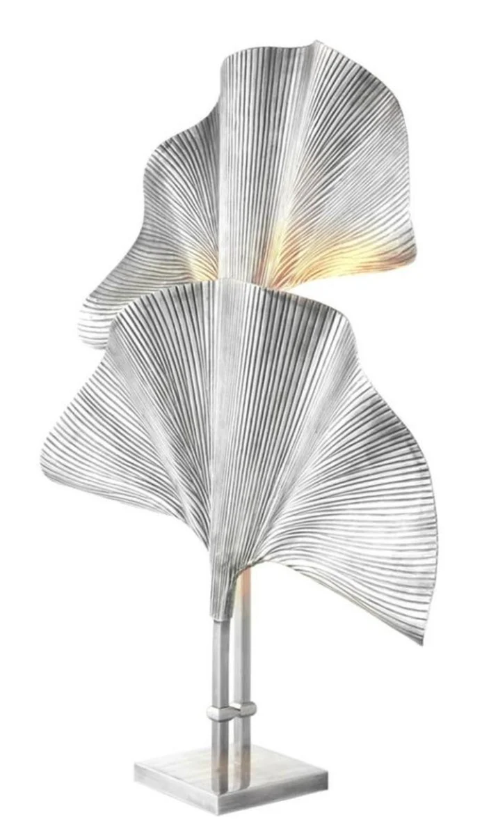 Casa Padrino l¨¢mpara de mesa de plata 67 x H. 91 cm - L¨¢mpara de mesa de lujo