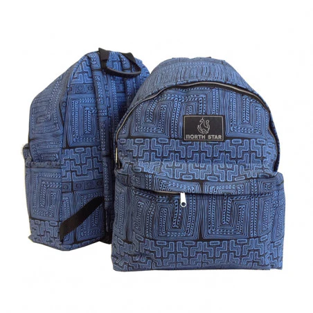 Mochila North Star Daypack AZTECA - azul