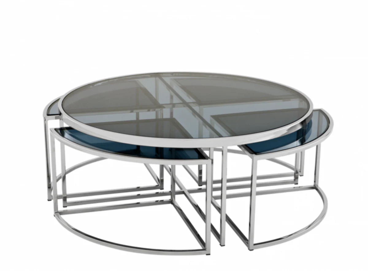 Casa Padrino Art Deco luxury coffee table - living room coffee table - Luxury Quality