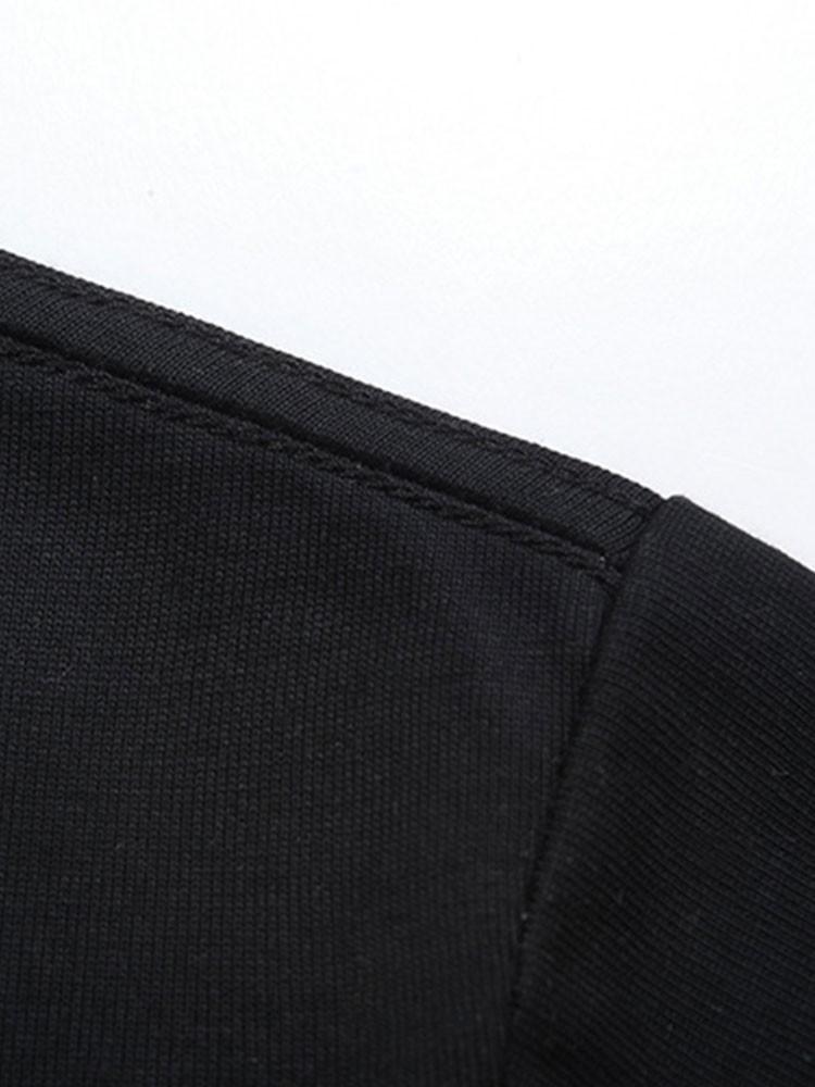 Money Skull Back Print Heavy Weight Oversize T-Shirt